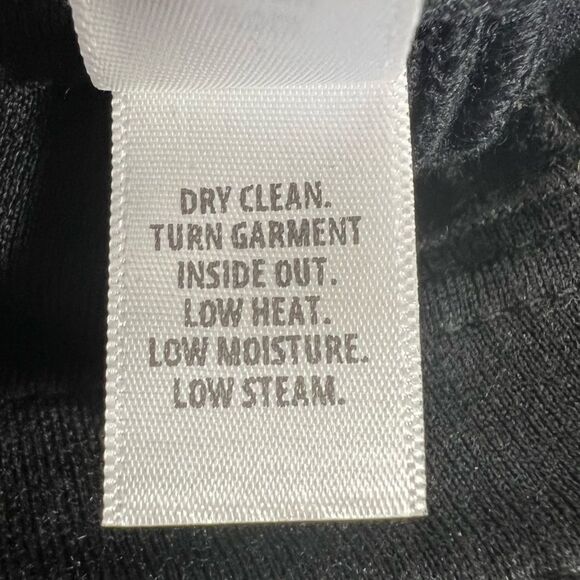 St John Caviar Alexa Milano Black Knit Vented Ankle Pant - Picture 8 of 16